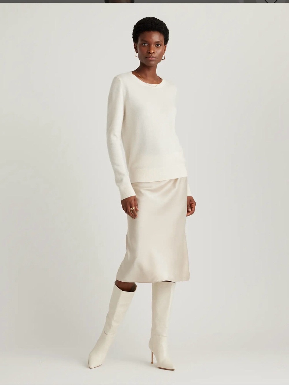 Quince washable silk Skirt